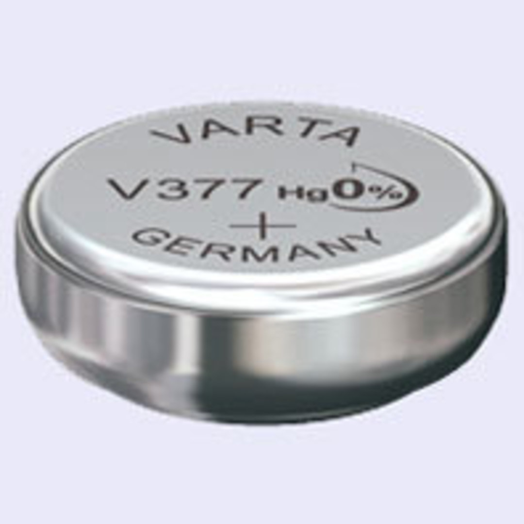 VARTA 377 SR66 SR626SW Watch Battery image 0